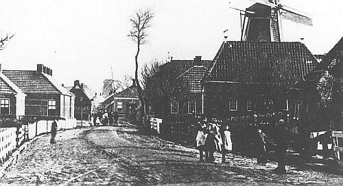 De molen in 1900 - foto collectie M. Fokkens