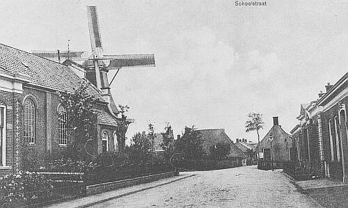 De molen in 1906 - foto collectie M. Fokkens